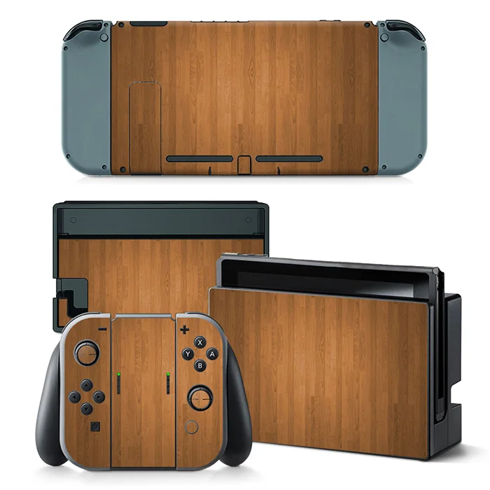 

Wood designFor Nintend Switch console and controller sticker For Nintend Switch Skin Sticker NS Game Console Vinyl Sticker--0230