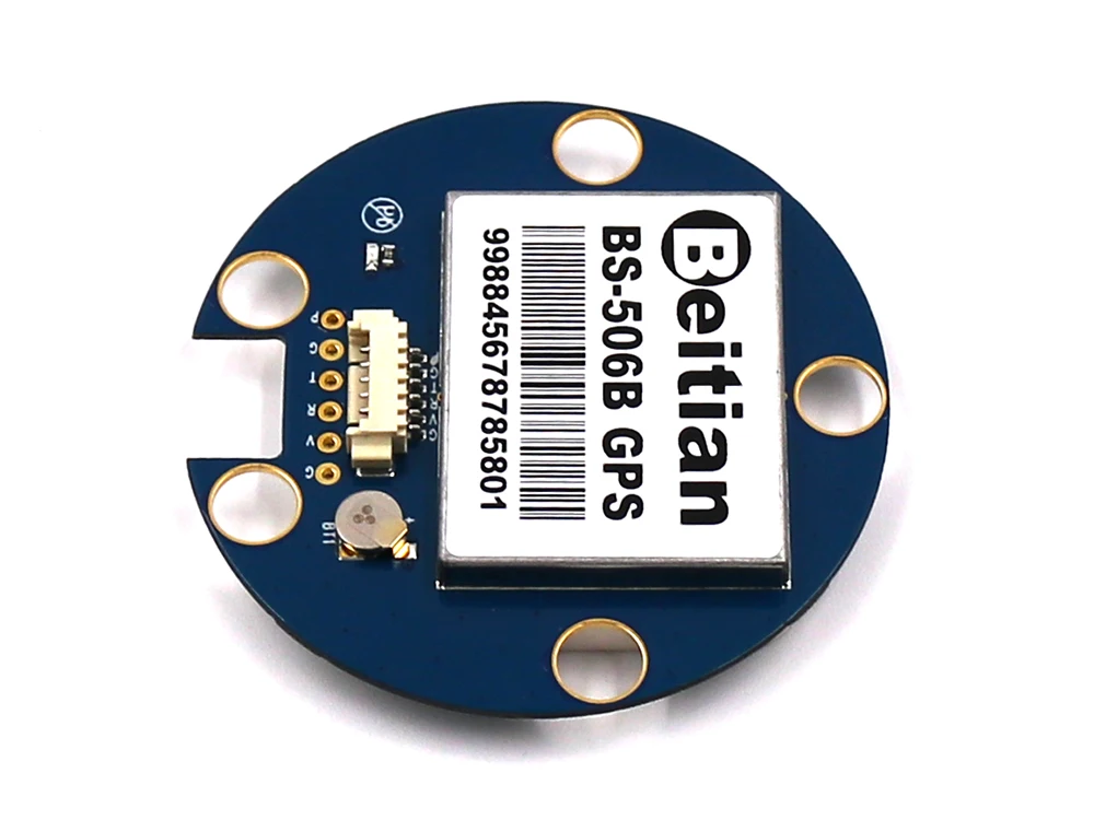BEITIAN 1,25 мм 6 контактов разъем gps модуль 5,0 в RS-232 9600bps уровень 4 м флэш-BS-506B