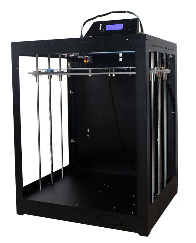 3D Printer 450*450*600mm Super Size Dual Nozzles Double Extruder Metal