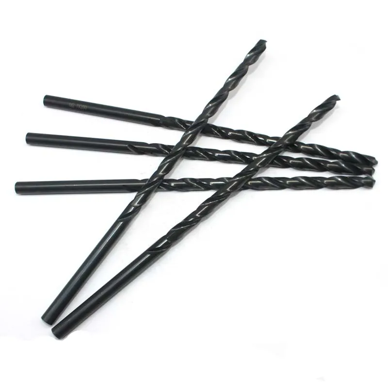 M2 7*200 5pcs High speed steel material full grinding short drill bit
