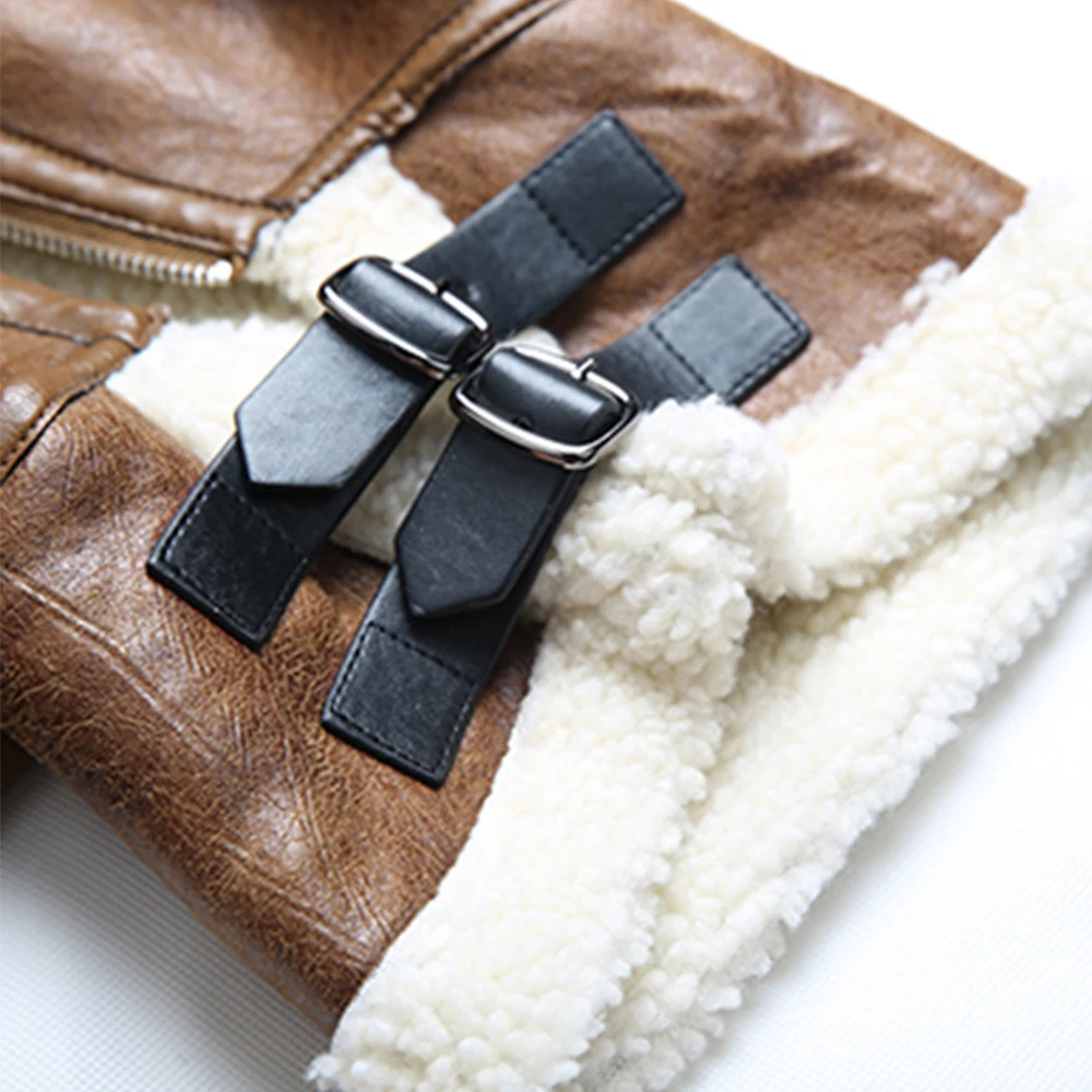 LXMSTH Новые Модные Куртки из искусственной кожи с мехом женские корейские Необычные флисовые длинные пальто Водолазка женская куртка из полиуретана тонкий