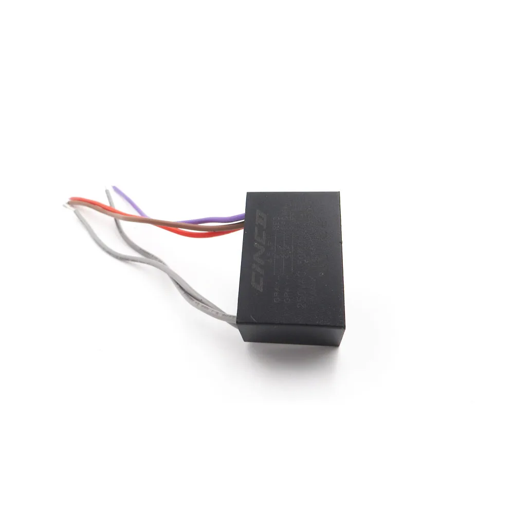 CBB61 4 5 + мкФ 250 V проводов конденсатор моторного двигателя Электрический
