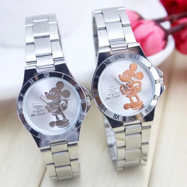 Fashion Wach Top Brand minnie desgin Luxury Watches Men Stainless Steel Strap Qu Fashion Wach Top Brand minnie desgin Luxury Watches Men Stainless Steel Strap Qu