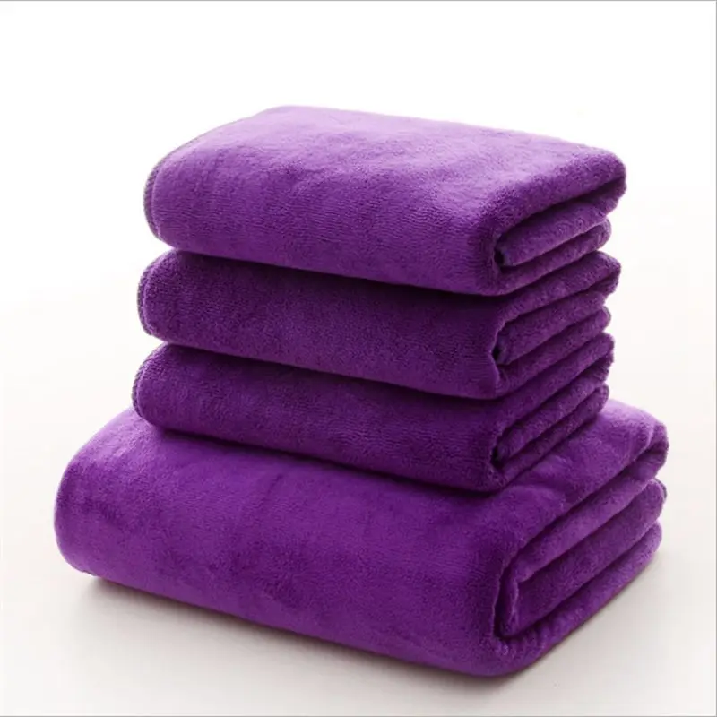 High Quality Microfiber Fabric Super Absorbent Dry Hair Towel Wash Car Towel Beauty Salon Towels ...
