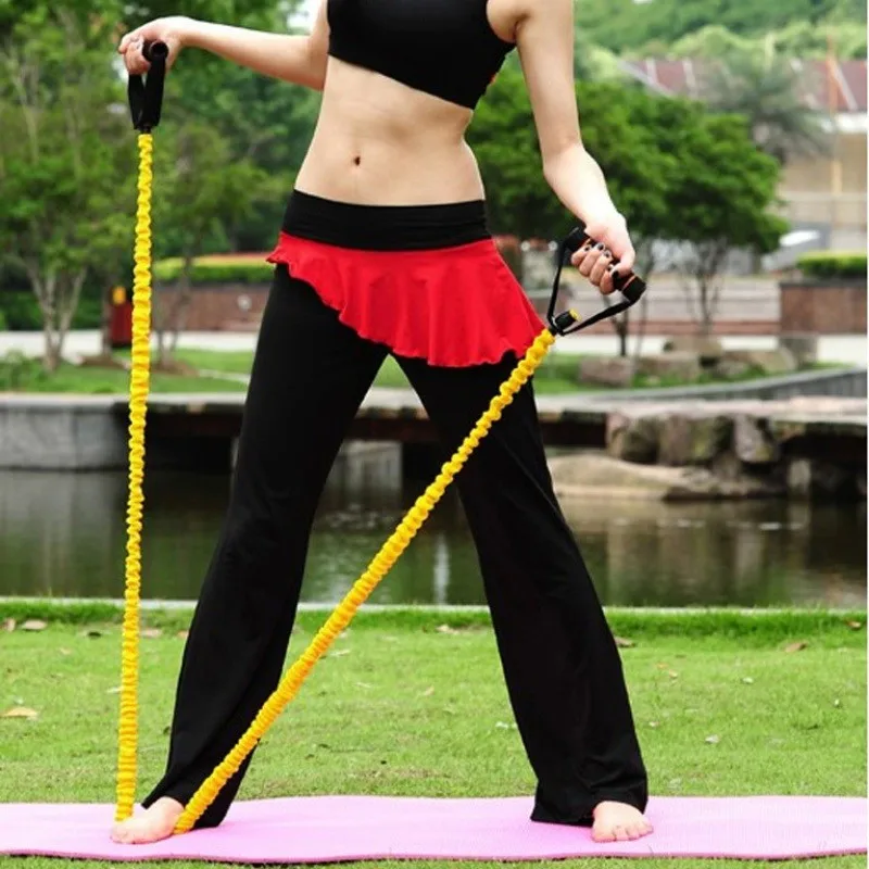 Эспандер для фитнеса укрепить; большие размеры 35-45 фунтов тянущиеся для фитнеса с эластичным голенищем; сапоги латексный шнур одежда для йоги Канат