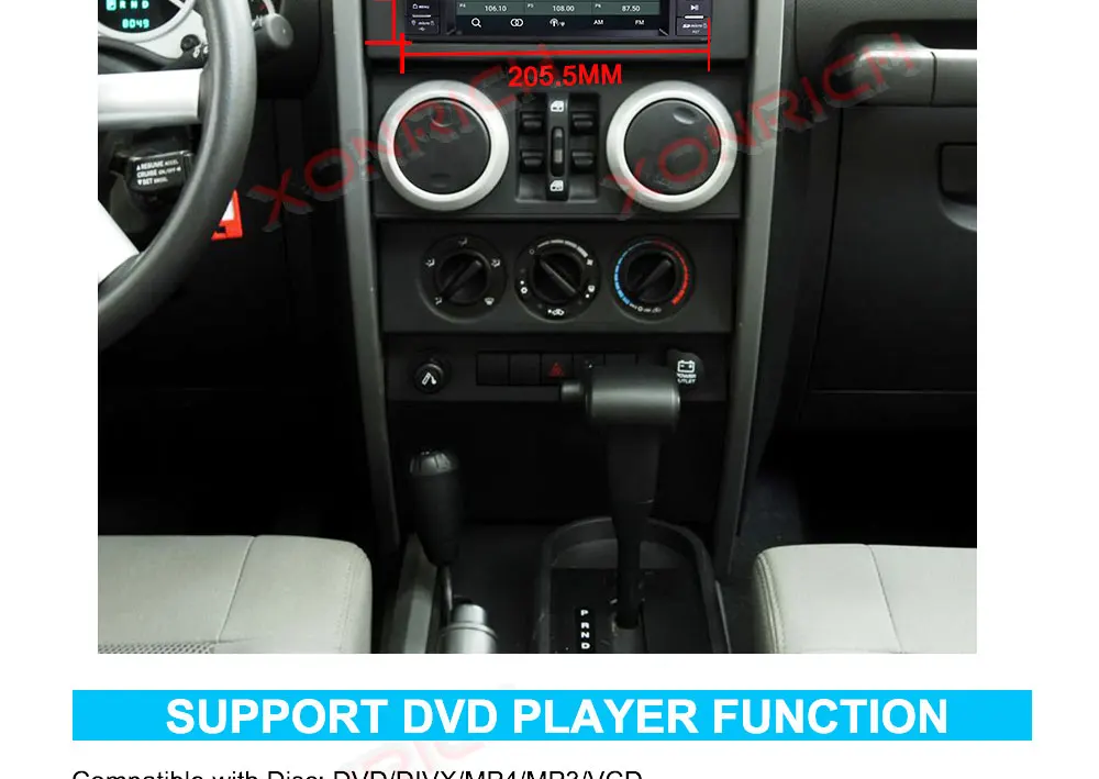 Cheap Autoradio 1 Din Android Car Stereo DVD Player For Jeep Grand Cherokee Chrysler 300C Compass Patriot Dodge Sebring GPS Navi 10