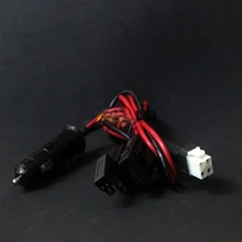 30A коротковолновое автомобильное зарядное устройство сигаретный светильник шнур питания кабель для ICOM IC-7000/7600 футов-450/TS-480FT-897D IC-725A