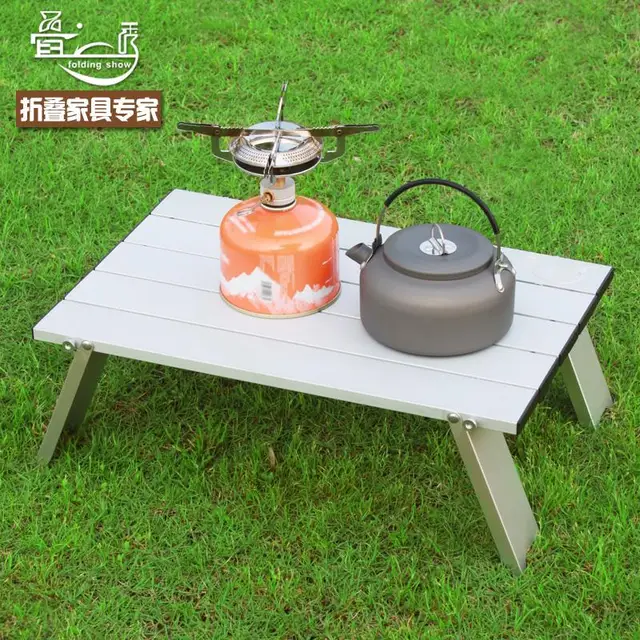 Aluminum Portable Outdoor Folding Table Mini Notebook Aluminum Portable Outdoor Folding Table Mini Notebook Picnic Tables Small Second Generation