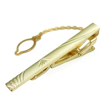 2,36 дюйма Галстук Клип прямоугольник галстук бар Orna мужчины t для мужчин-золото