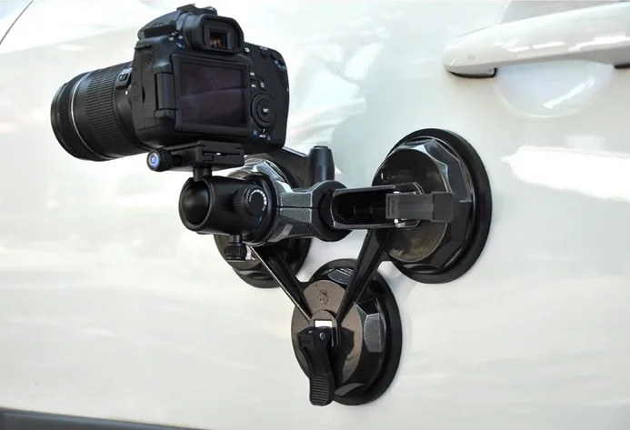 Камера DSLR с присоской, автомобильный стабилизатор на присоске для съемки, автомобильный стабилизатор, держатель для 5d2 5d 3 DSLR HDV Fim Video