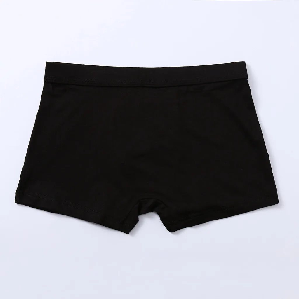 3PC Men's shorts boxers Summer Hollow-out Stitching Sexy Comfortable Shorts Underpants black underwear ropa interior hombre