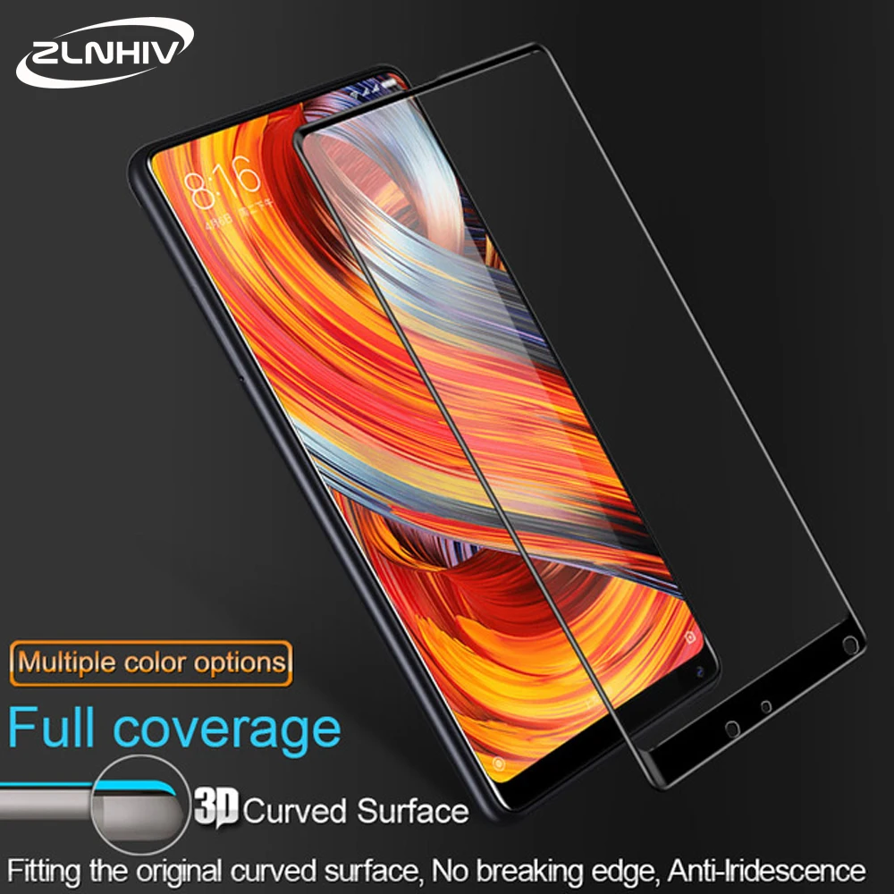 

ZLNHIV 3D glass for xiaomi mi mix 2 2s 3 phone screen protector tempered on glass for xiaomi max 2 3smartphone protective film