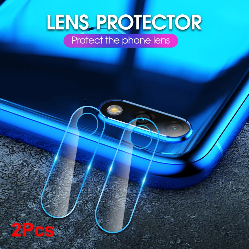 Защитное стекло для объектива камеры 2 шт. Huawei Y9 Y6 Y5 Prime 2018 Y7 Pro 2019 Len пленка Honor 7A RU 5 45