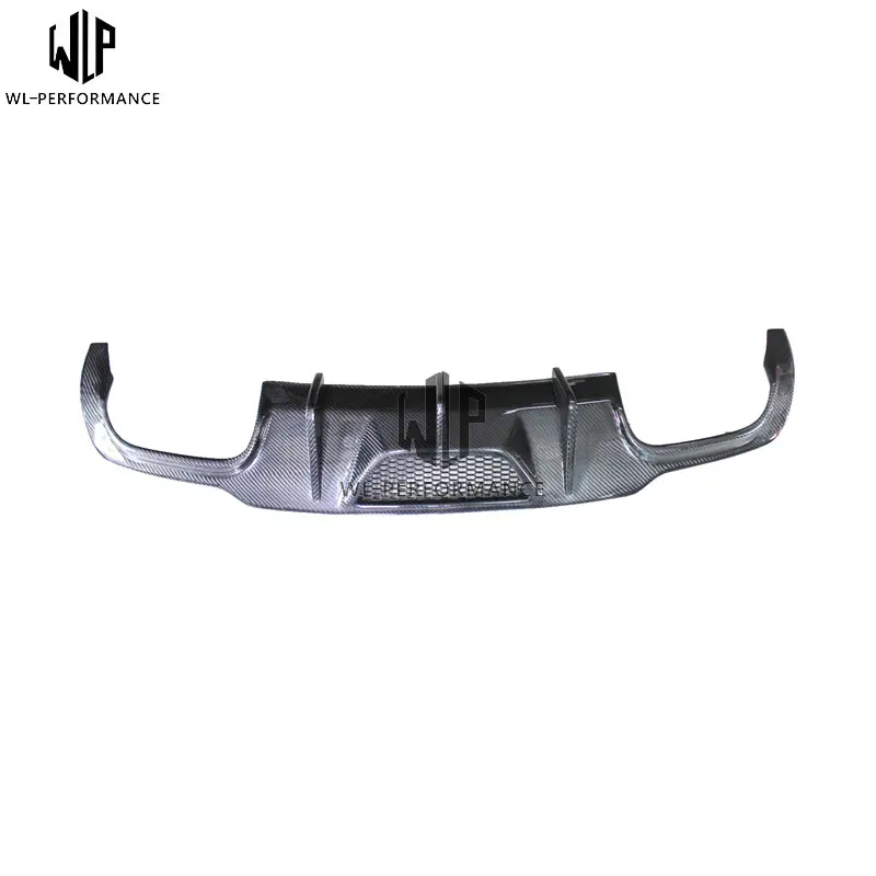 C Class carbon fiber AMG rear lip rear spoiler tail lip Car body kit for Mercedes Benz w204 AMG 12-up-Car styling use