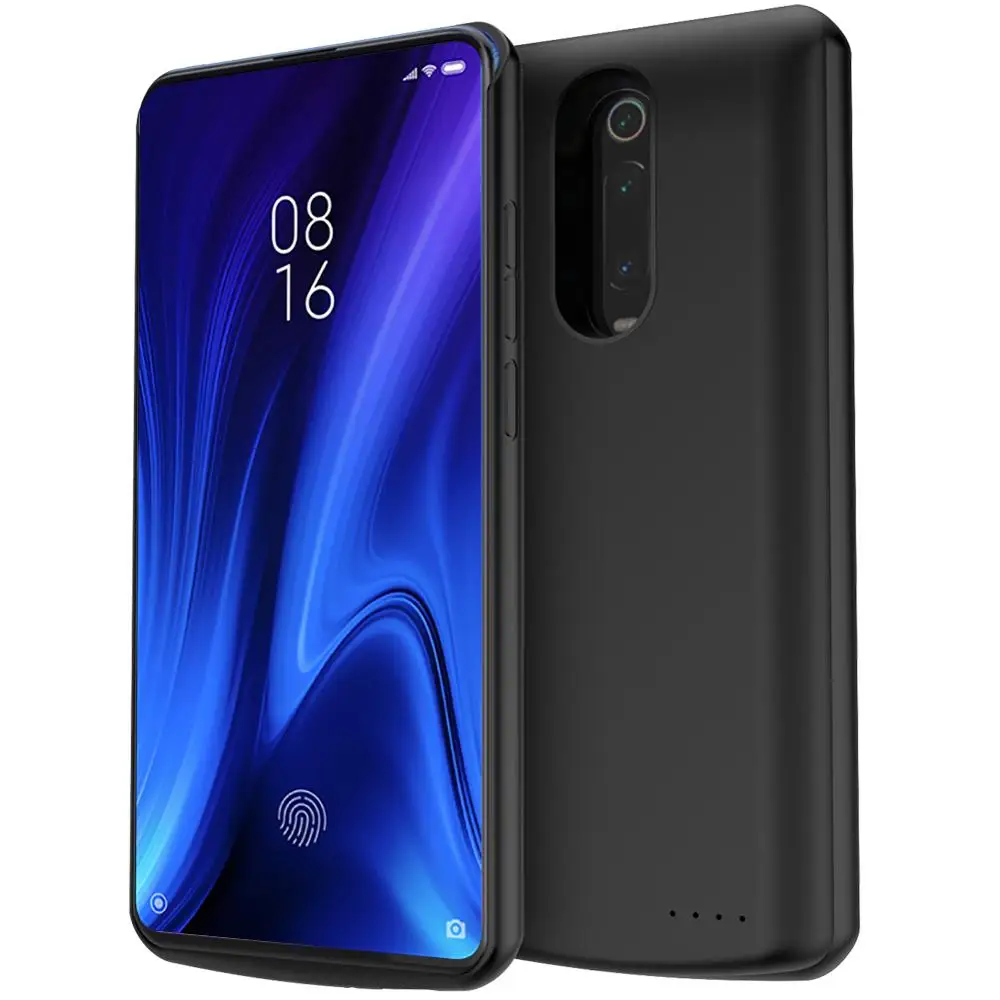 

External Power Bank For Redmi Note 8 K20 Pro Battery Charger Cases Backup Power Soft Back case For Xiaomi MIi CC9 CC9e 6500mAh
