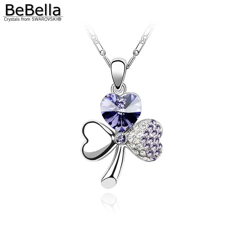 Женское ожерелье с подвеской в виде клевера 9 цветов|pendant necklace|clover pendantnecklace with |
