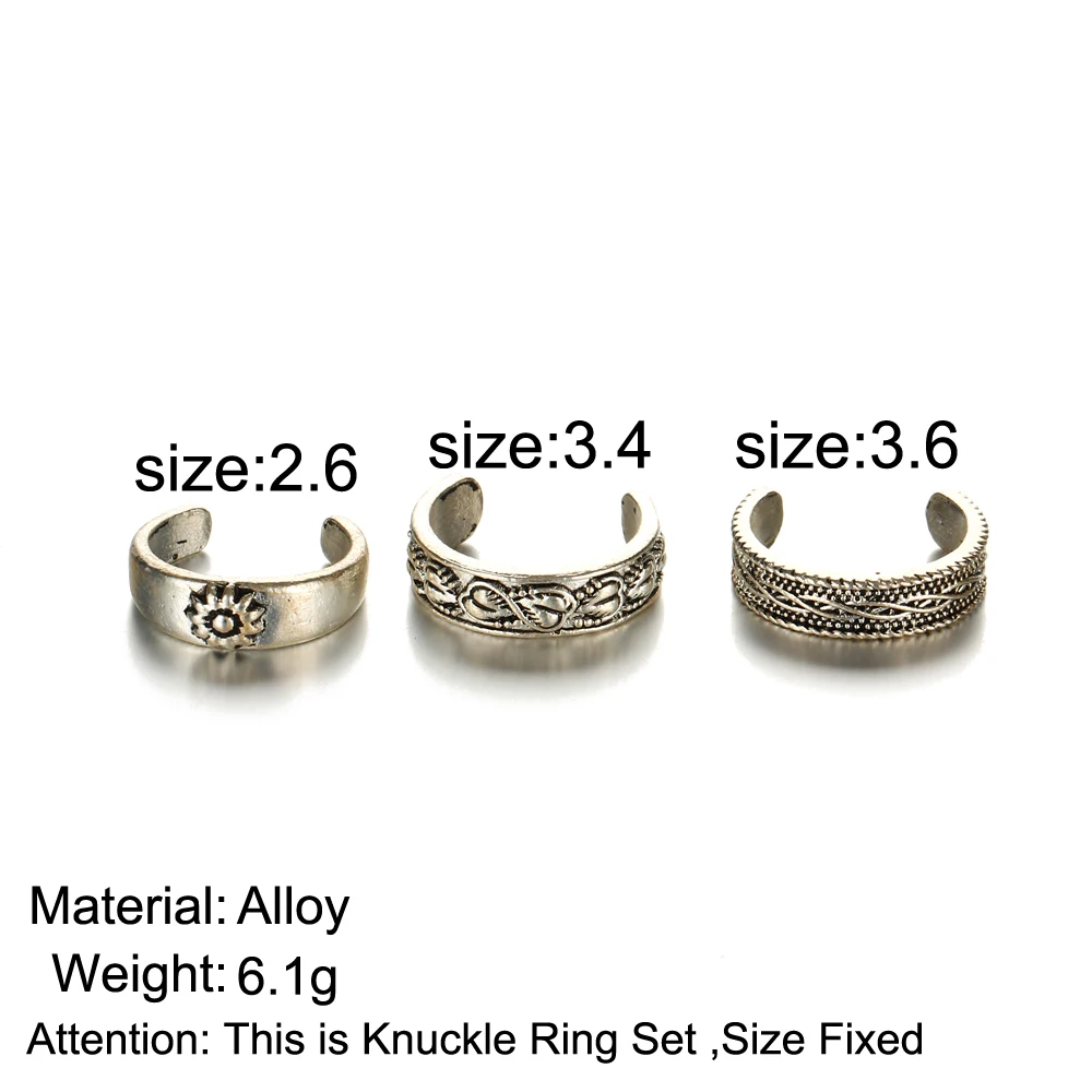 IF-ME-3pcs-set-Retro-Bohemia-Foot-Rings-Female-Carved-Flower-Tibetan-Silver-Toe-Rings-Open