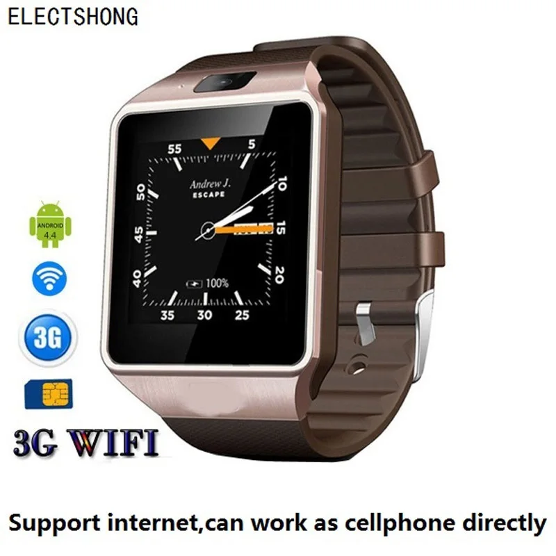 Обновлено QW09 Смарт часы Android 4 3G WIFI 512 МБ/4 ГБ Bluetooth 0 с реальным шагомером sim карты