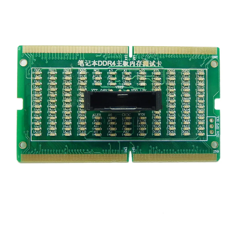 

1PCS Free Shipping DDR4 New Laptop Notebook Memory Slot DDR4 Test Card SO-UDIMM Out LED Tester Motherboard Repair Tester DDR4