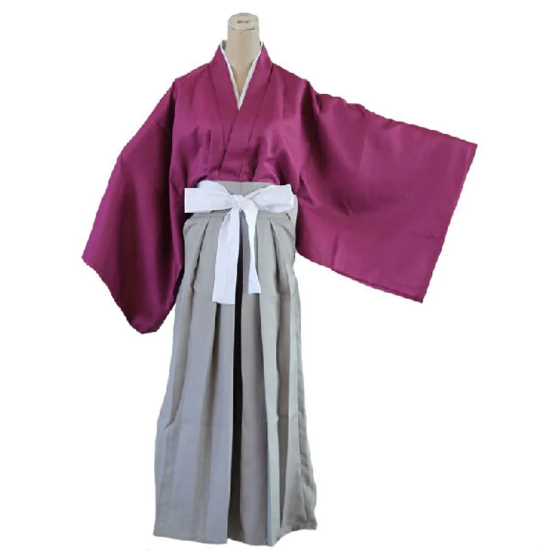 Anime Hakuouki Shinsengumi Kitan Hijikata Toshizo Cosplay Costume Japan Kimono S-XL New Free Shipping |
