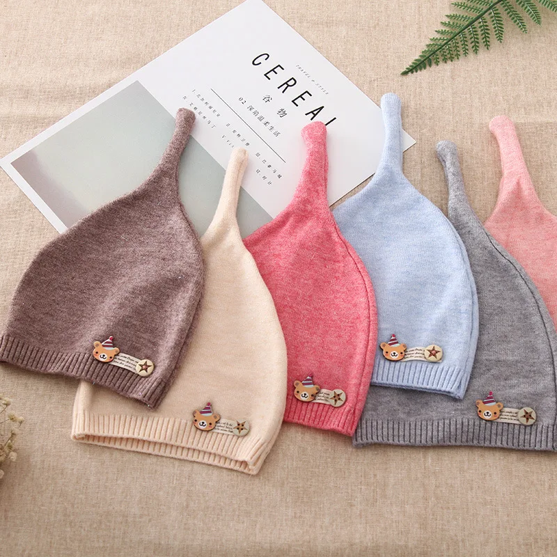 NEW baby hats for girls boys 0 6M cute hats for kids children baby props for photography toddler