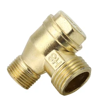 1 шт. 3 порта обратный клапан из алюминиевого сплава с наружной резьбой обратный клапан воздушный компрессор разъемы для воздушного компрессора