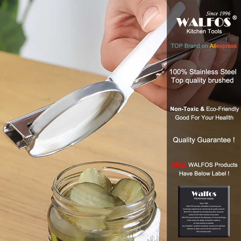 Регулируемый консервный нож WALFOS из нержавеющей стали профессиональные