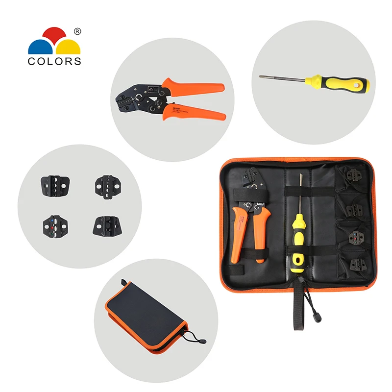 

COLORSP Wire Crimping Tool Plier Set zange Pliers Cable Tools Cutter Crimper Stripper Crimp Cutters Alicate Stripper Crimpatrice