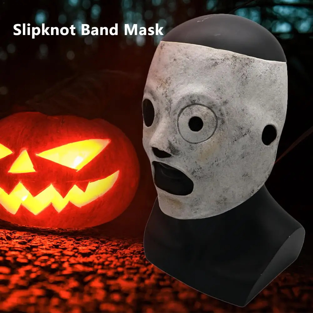 

1pcs Slipknot Band Mask Corey Taylor Cosplay Latex Mask TV Performance Slipknot Mask Halloween Cosplay Masque Korku Masks