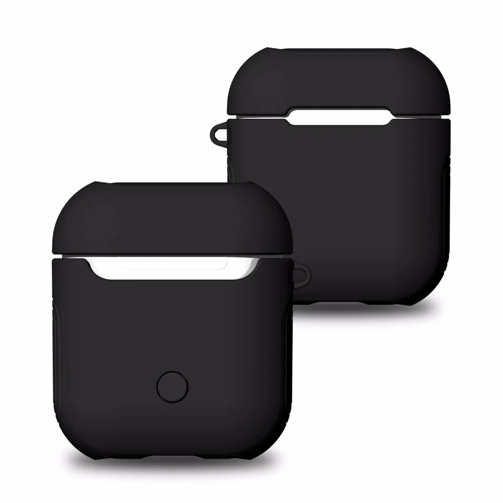50 шт/партия Feel paint TPU+ PC силиконовый чехол для AirPods wallet откидная крышка чехол для Apple Airpods зарядная коробка крышка