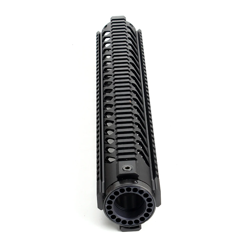 ohhunt Tactical T-Series 15 Inch Free Float Quad Picatinny Rail Handguard Installs On Standard Carbine Length AR15 M16 Rifles (2)