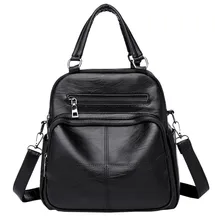 Винтажная кожаная школьная сумка для девочек, рюкзак, Женская дорожная сумка на плечо, сумка для отдыха, рюкзак для девочек, квадратная сумка