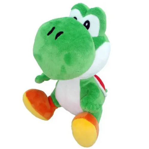 

Cute Super Mario Bros Figure Soft Doll Plush Stuffed Toys Sitting YOSHI 7in New