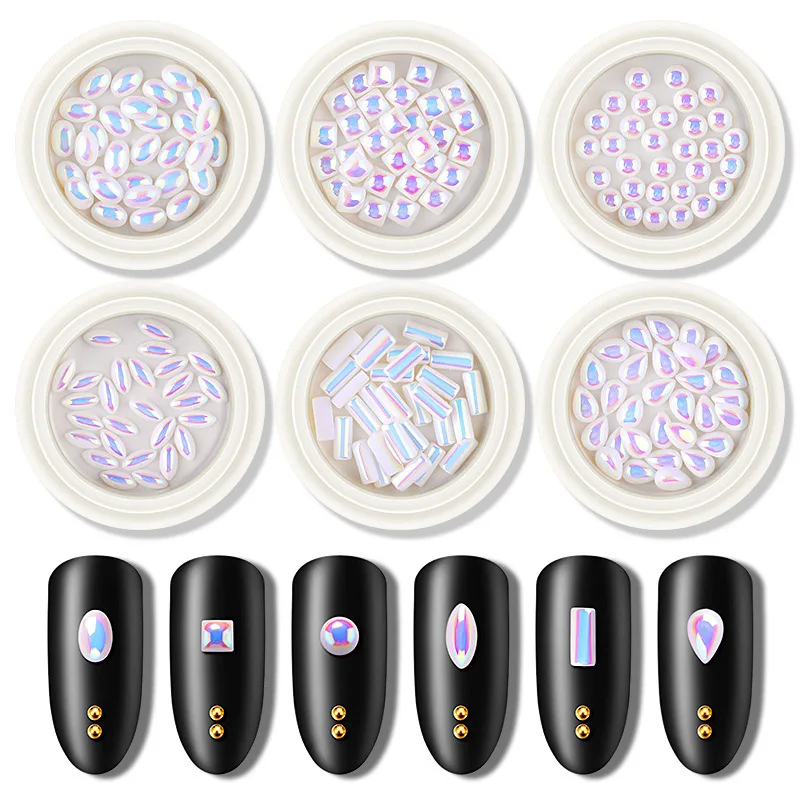 

Nail Art Decoration DIY Manicure Accessories Gift Safe Durable for Women Lady SSwell