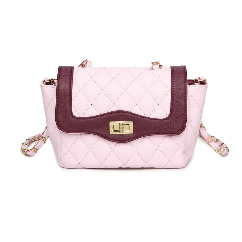 2018 new diamond bag, wild women shoulder chain bag, tide