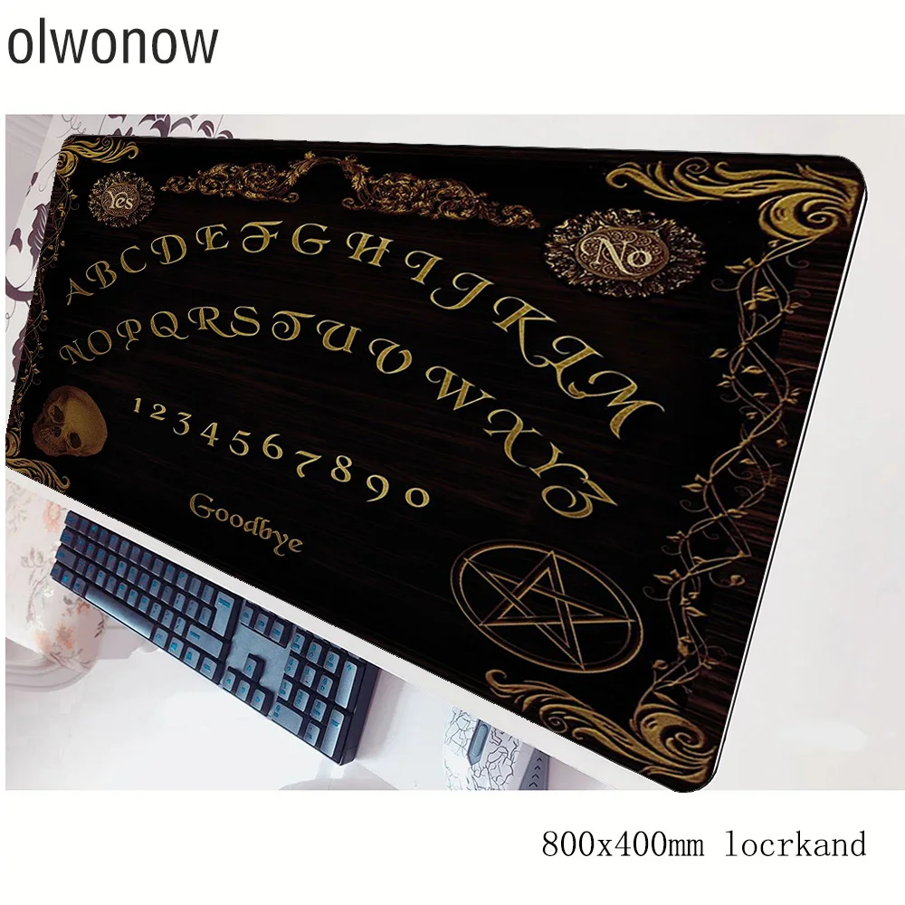 Ouija доска коврик для мыши геймер 80x40 см игровой pc notbook Настольный милый padmouse Игры