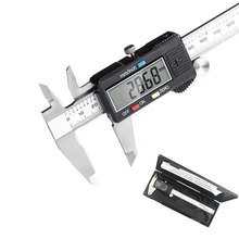 font b Electronic b font Stainless Steel Calipers Digital Vernier Caliper 0 150mm 0 01mm