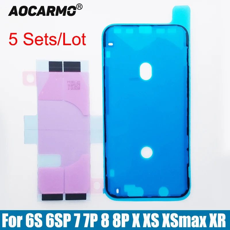 Клейкая лента с ЖК дисплеем для iPhone 6S 6SP 7 7P 8 8P Plus X XS XSmax XR|Наклейки телефонов| |