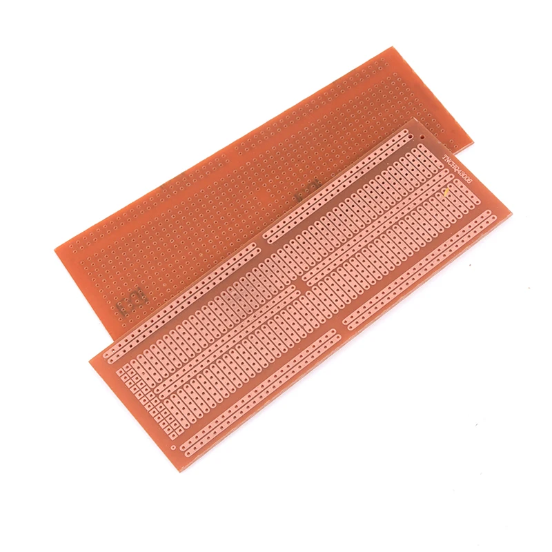 10 шт./лот DIY Прототип бумага PCB Универсальный Эксперимент Матрица платы 4,8x13,3 см