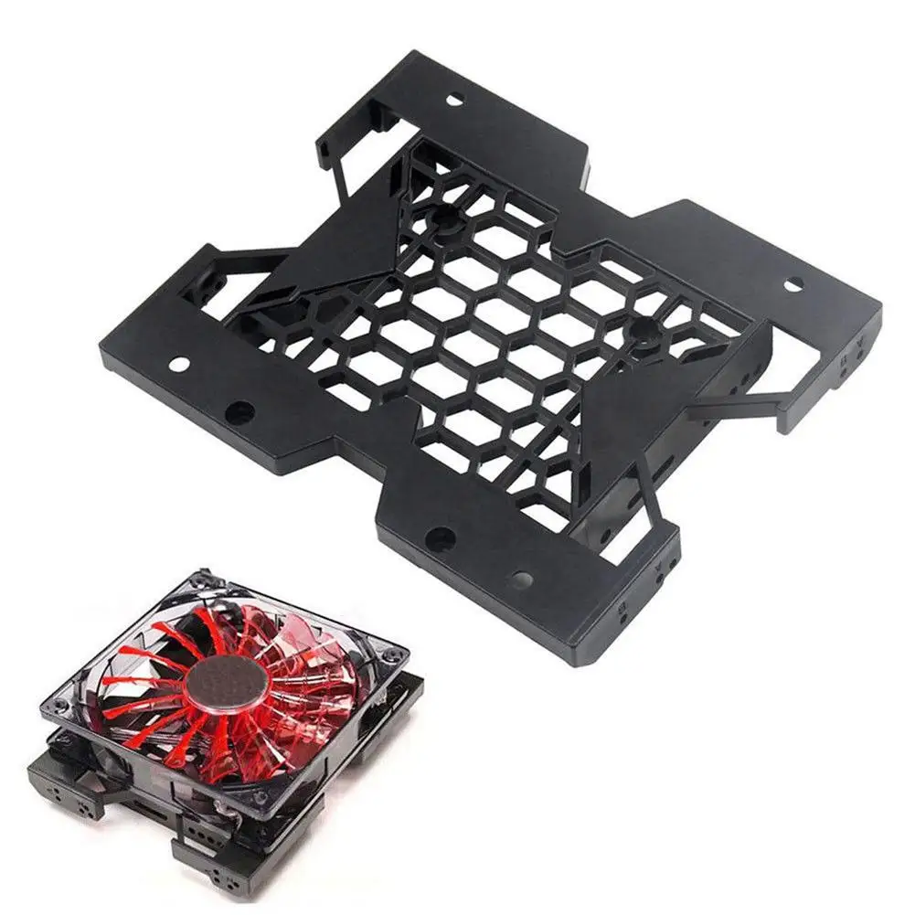 2.5inch to 3.5inch SSD Hard Drive Tray Caddy Case Adapter Cooling Fan Bracket