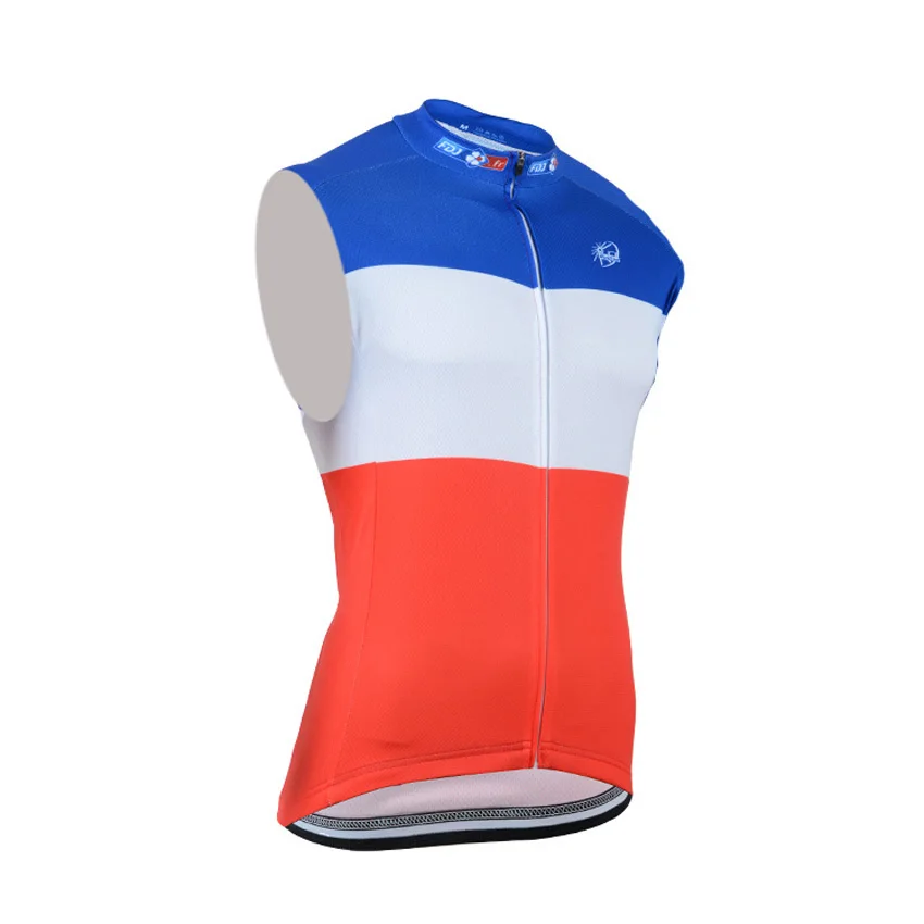 Windstopper FDJ PRO TEAM 3 цвета без рукавов велосипедная куртка жилет Mtb Одежда велосипедный Майо Ciclismo