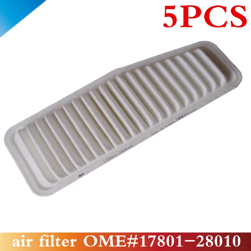 CAPQX воздушный фильтр 17801-28010 для RAV4 PREVIA TARAGO ESTIMA ALPHARD 2000 2001 2002 2003 2004 2005