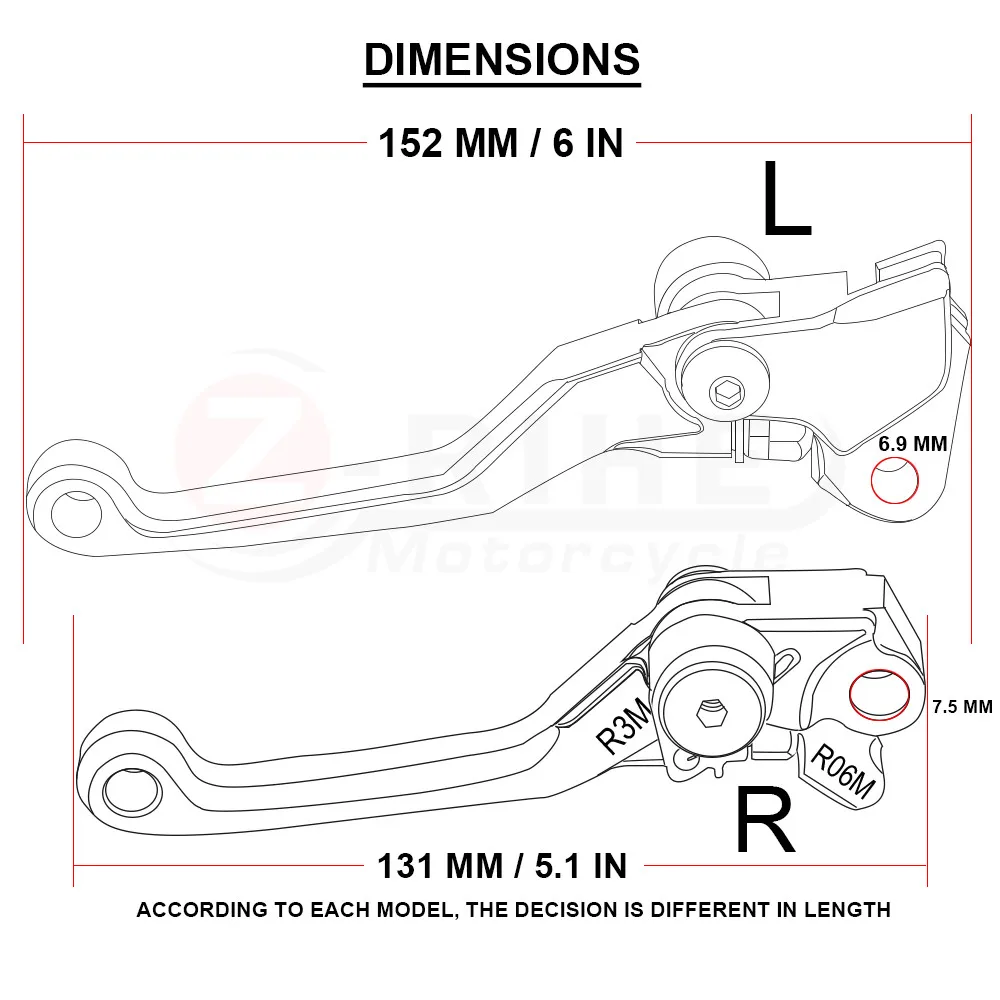 Мотоциклетный Dirttbike одна пара CNC Pivot сцепные ручки для Yamaha WR250F WR450F 01 15 KLX450R 08 14