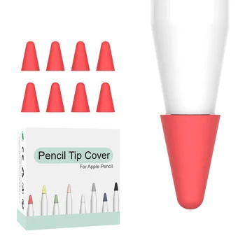 

Nib Tip Replacement for Apple Pencil IPad Pro Stylus Touchscreen Tip Protection Cap 1 2 Universal Silicone Protective Cover