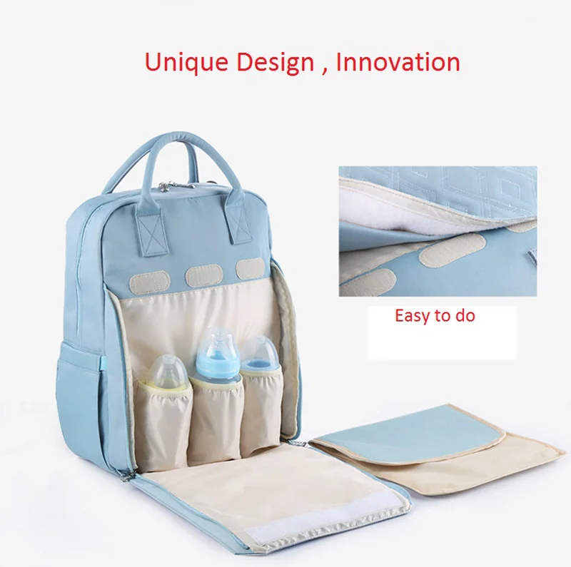 2019 модная сумка для подгузников для мам, большой объем, сумка для подгузников, дорожная сумка, сумка для кормления для ухода за ребенком