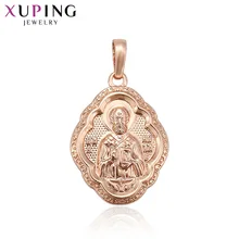 Xuping Мода религия серия кулон розовое золото цвет для нейтральных
