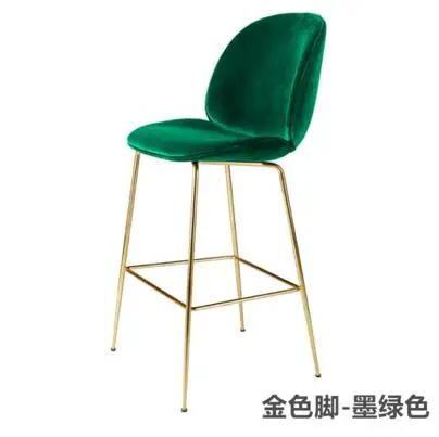 

Cheap Height Nordic Back Bar Chair Bar New Creative High Bar Stool Simple Casual Cafe Chair Dining Chair Bar Stools Modern