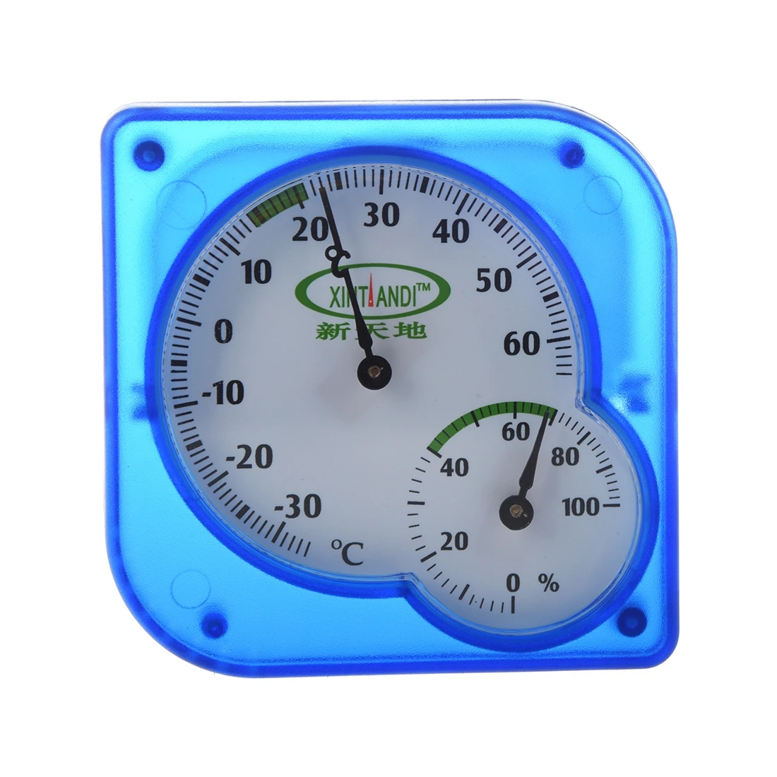 Temperature Measuring Blue Thermometer Humidity Hygrometerin
