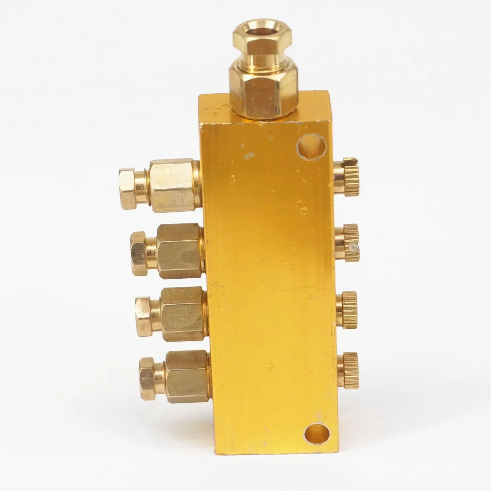 Buy Brass 4 Way Adjustable Lube Oil Piston Distributor