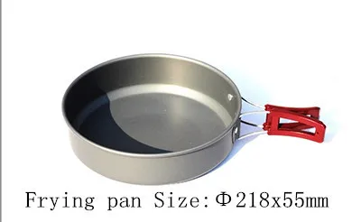 Fuego Arce 6-7 personas cooking pot set acampar al aire libre portátil alimentación cocina del campamento Utensilios de cocina picnic cubiertos al aire libre fmc-212
